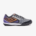 Chuteira Society Umbro Pro 5 Bump Club - Adulto CINZA/PRETO