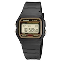 Relógio Casio Standard Digital F-91WG-9QDF Adulto PRETO