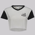 Cropped Do Santos Movimentar Feminina BRANCO
