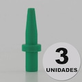 Miolos de Silicone Penalty - 3 unidades VERDE