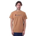 Camiseta Champion Malhão Mc Logo Embroidery Masculina MARROM