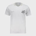 Camiseta Braziline Santos Deslocar Infantil BRANCO