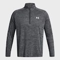 Blusão Under Armour Tech Textured 1/2 Zip Masculino PRETO