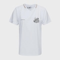 Camiseta Braziline Santos Deslocar Feminina BRANCO