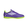 Chuteira Society Infantil Adidas Deportivo III ROXO/VERDE