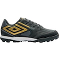 Chuteira Society Umbro Pro 5 Bump Club - Adulto PRETO/AMARELO ESC