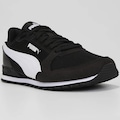 Tênis Puma St Runner V4 Mesh Masculino PRETO