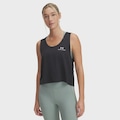 Camiseta Regata de Treino Under Armour Vanish Energy Scoop Feminino PRETO