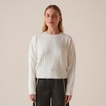 Casaco Fila Comfort Uc Basic Tricot Feminino BRANCO