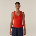 Camiseta Regata Fila Essentials Rib Feminina VERMELHO