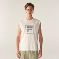 Camiseta Regata Fila F-Box Union Classics Masculina BRANCO