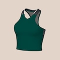 Top Fila Match Ao Feminino VERDE