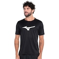 Camiseta Mizuno Run Spark Masculina PRETO