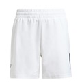 Short adidas Club Tennis 3 Stripes Infantil BRANCO