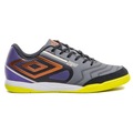 Chuteira de Futsal Unissex Umbro Pro 5 Bump Club CINZA ESC/ROXO