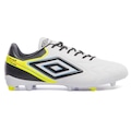 Chuteira de Campo Unissex Umbro Adamant Master Class Club BRANCO/PRETO