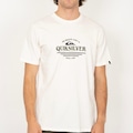 Camiseta Quiksilver Type Line SM26 Masculina BRANCO