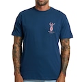Camiseta Hurley Xilo SM26 Masculina AZUL ESCURO