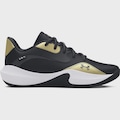 Tênis de Basquete Under Armour Lockdown 7 Unissex PRETO