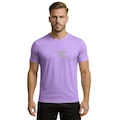 Camiseta Diadora Big Logo Masculina LILAS