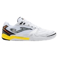 Chuteira de Futsal Masculina Joma Dribling BRANCO/AMARELO
