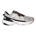 Tênis Masculino Fila Recovery CINZA/PRETO/VERMELHO