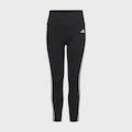Calça Legging Adidas Essentials 3 Stripes Infantil PRETO