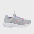 Tênis Infantil Skechers Bounder Simple Cute CINZA