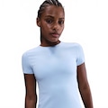 Camiseta Nike Dri-FIT Form Feminina AZUL CLA/AMARELO