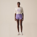 Shorts Fila Classic II Feminino ROXO