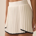 Saia Fila Regular Tricot Sport Club Feminina BRANCO