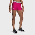 Shorts de Treino Under Armour HeatGear Authentics Feminina ROXO