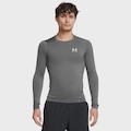 Camiseta Compressão de Treino Under Armour HeatGear Masculina CINZA