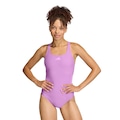 Maiô adidas Costas em C Três Listras Feminino ROXO/ROSA
