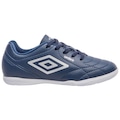 Chuteira Futsal Infantil Umbro Class Footballer AZUL ESC/BRANCO