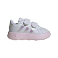 Tênis Infantil adidas Grand Court BRANCO/PRATA