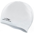 Touca de Natação Gold Sports Massagem De Silicone BRANCO