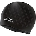 Touca de Natação Gold Sports Massagem De Silicone PRETO