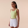 Camiseta Regata Fila Challenger Longline Bra Top Feminina VERDE
