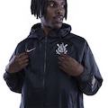 Jaqueta Corinthians Nike Woven Masculina PRETO/BRANCO