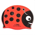 Touca de Natação Gold Sports Joaninha Infantil VERMELHO