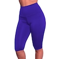 Bermudão Suplex Liso Vekyo Roupa para Academia Treino Musculação Feminina AZUL