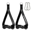 Manopla Puxador Crossover Yangfit Com Pegada Anatômica – Par PRETO