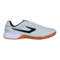 CHUTEIRA DE FUTSAL TOPPER BAIRRO BRANCO/PRETO