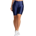Bermuda Fitness New Zig 3D Vekyo Poliamida Cós Alto - Moda Feminina AZUL ESCURO