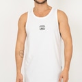 Camiseta Regata Billabong Bracket Wave SM26 Masculina BRANCO