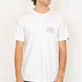 Camiseta Quiksilver Gotam Foam SM26 Masculina BRANCO