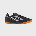 Chuteira De Futsal Umbro Adamant Master Class Club - Masculino PRETO/LARANJA CLA