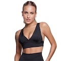 Top Bojo Suplex Liso Vekyo - Moda Fitnees - Feminino PRETO
