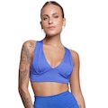 Top Bojo Suplex Liso Vekyo - Moda Fitnees - Feminino AZUL